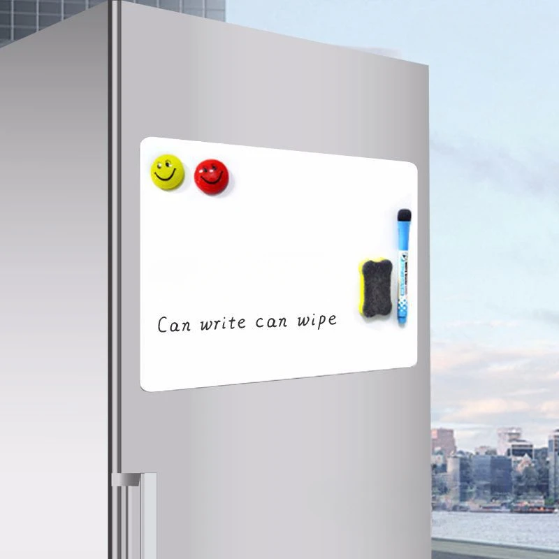 Whiteboard Magnetic - A2A3A4 消去可能な磁気メッセージボード、メモステッカー、PET 磁気ソフトホワイトボード、冷蔵庫ステッカー