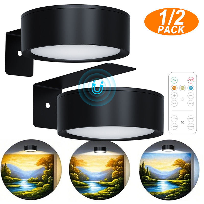 Desk Lamp Led - 1pc オフィスデスクランプ LED 磁気パックライト 調光可能 色変更