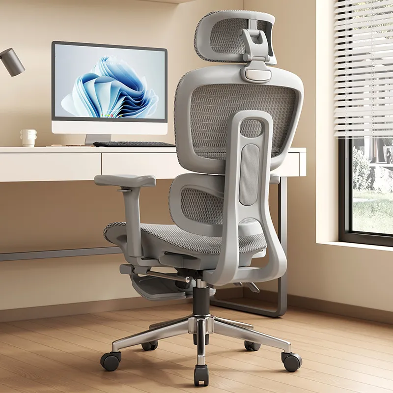 Home Office Desk - 人間工学に基づいたオフィスチェア、快適なホームコンピュータシート、寮やeスポーツデスク用の多目的昼寝・ゲーミングチェア