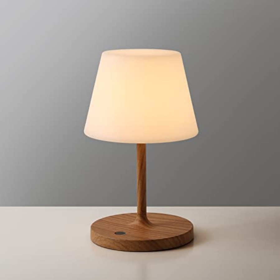 Desk Lamp Led - 屋外用電池式テーブルランプ防水、4000mAhコードレステーブルランプ充電式、タッチ調光式デスクランプ、LEDナイトランプ