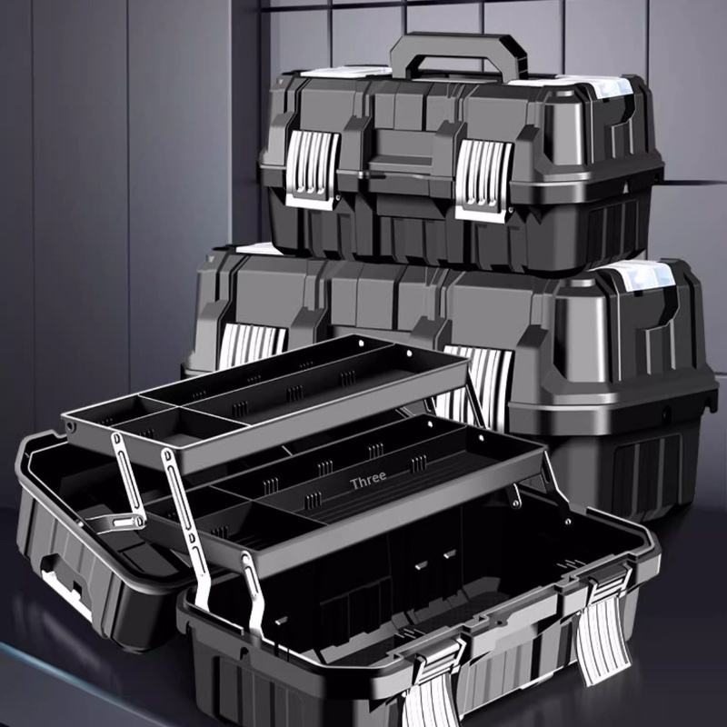 Rolling File Cart - ツールスタッカブルボックスケース ポータブルヘビーデューティー ロック付きローリングツールボックス ツールチェストオーガナイザー ガレージワークショップ ホームカーリペア