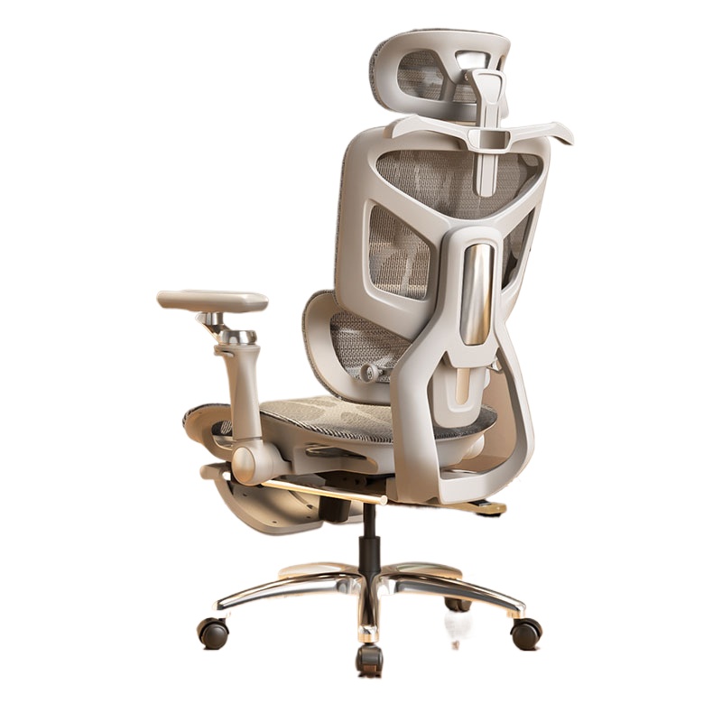 Home Office Chair - 人間工学に基づいたオフィスチェア、腰椎サポート付き、自宅用、快適な長時間座れるゲーミングチェア（男性向け）
