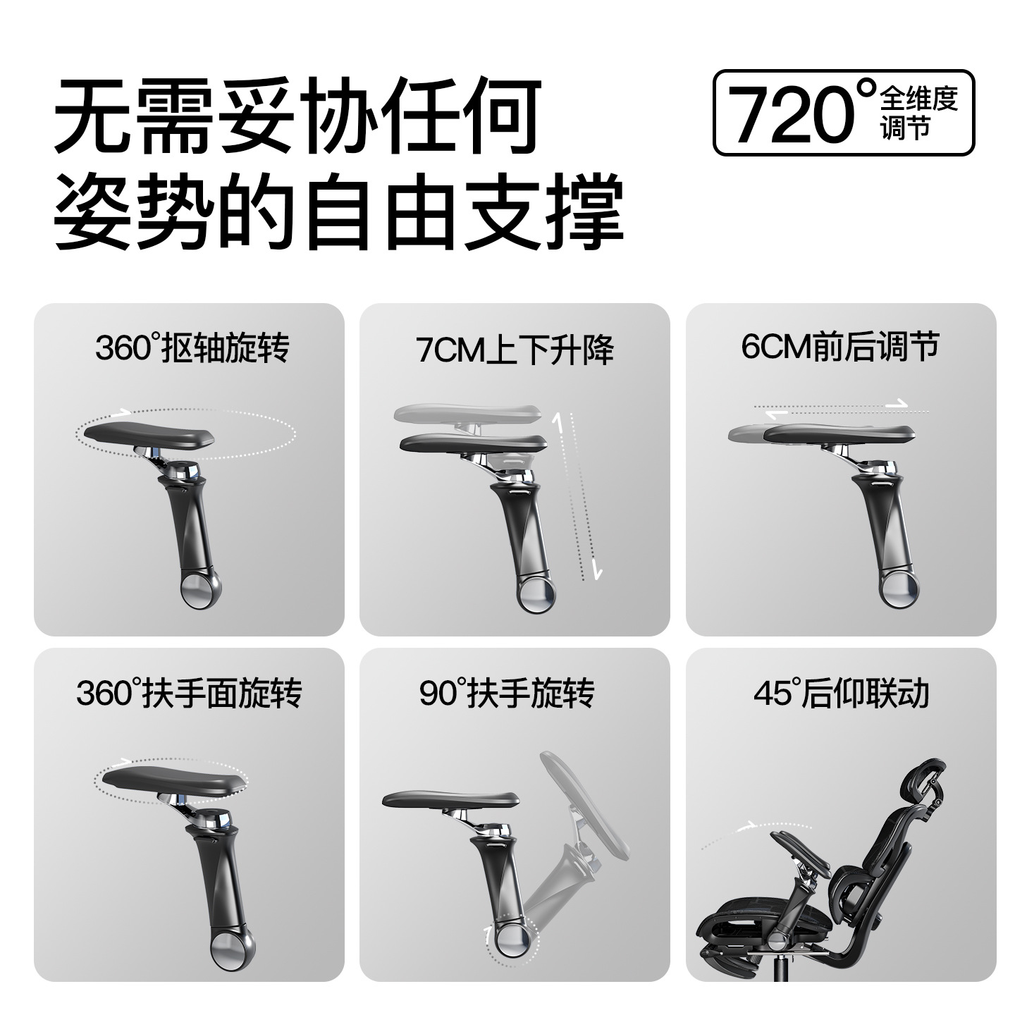 人間工学に基づいたマッサージ機能付きランバーサポート加熱オフ - Home Office Chair のレビューと価格