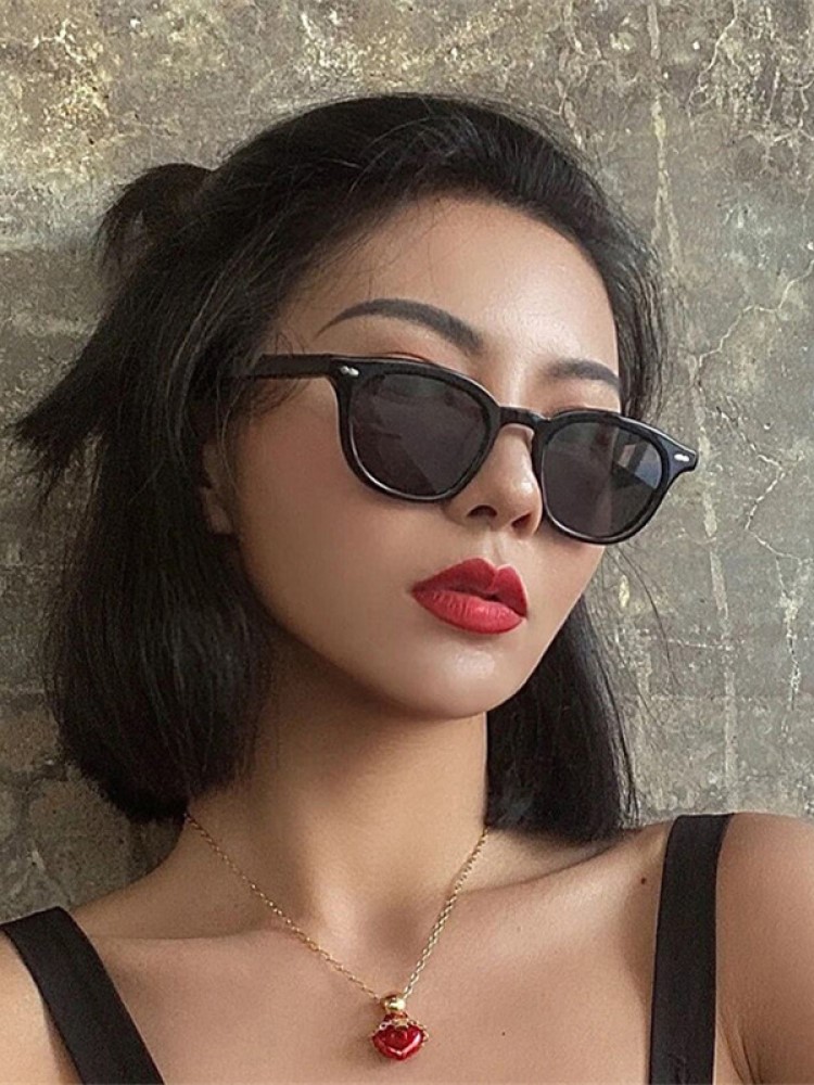 新しい小さな丸型サングラス メンズ レディース ヴィンテージ - Blue Light Glasses のレビューと価格