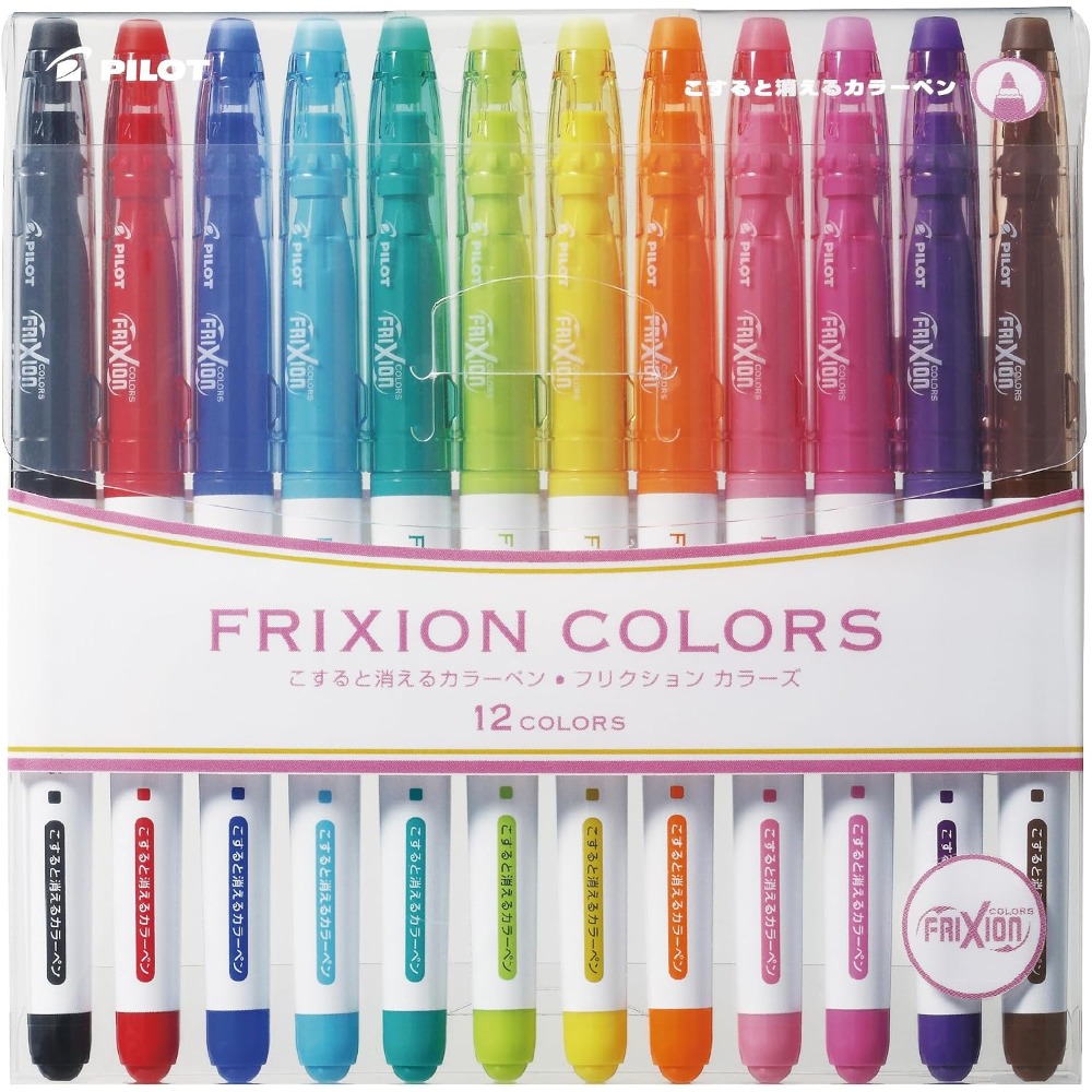 PILOT FriXion Colors 消せる水性マーカー - Pilot Pen Frixion のレビューと価格