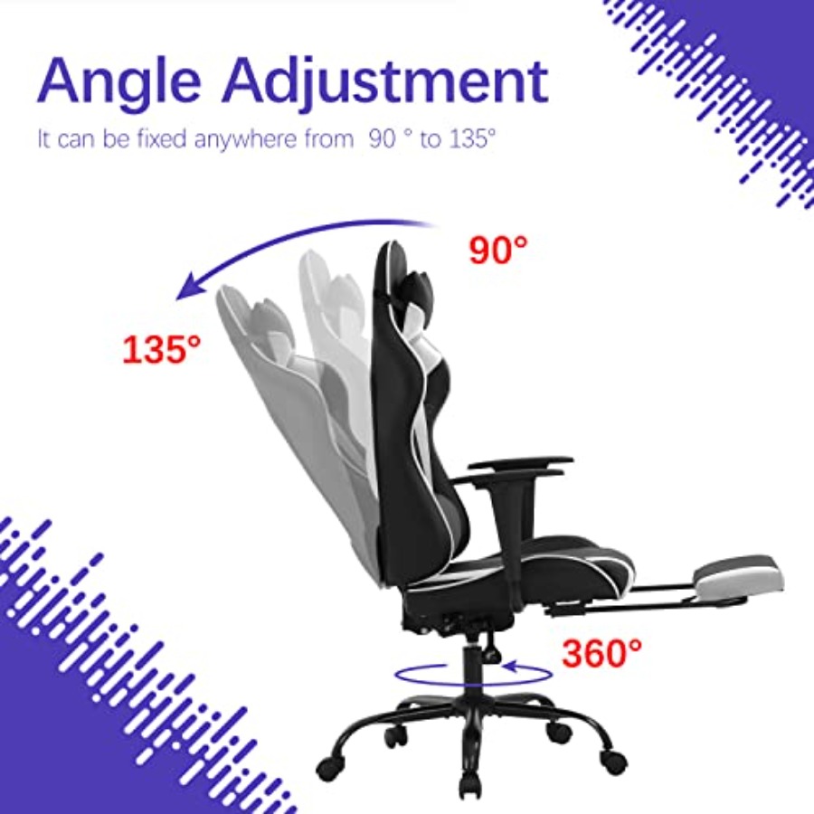 ホームオフィス用ゲーミングチェア：人間工学に基づいたレーシン - Home Office Chair のレビューと価格