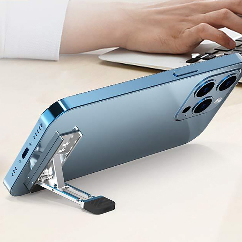 新しいミニ亜鉛合金製ノートパソコンスタンド、高さ調節可能、折 - Laptop Stand Foldable のレビューと価格