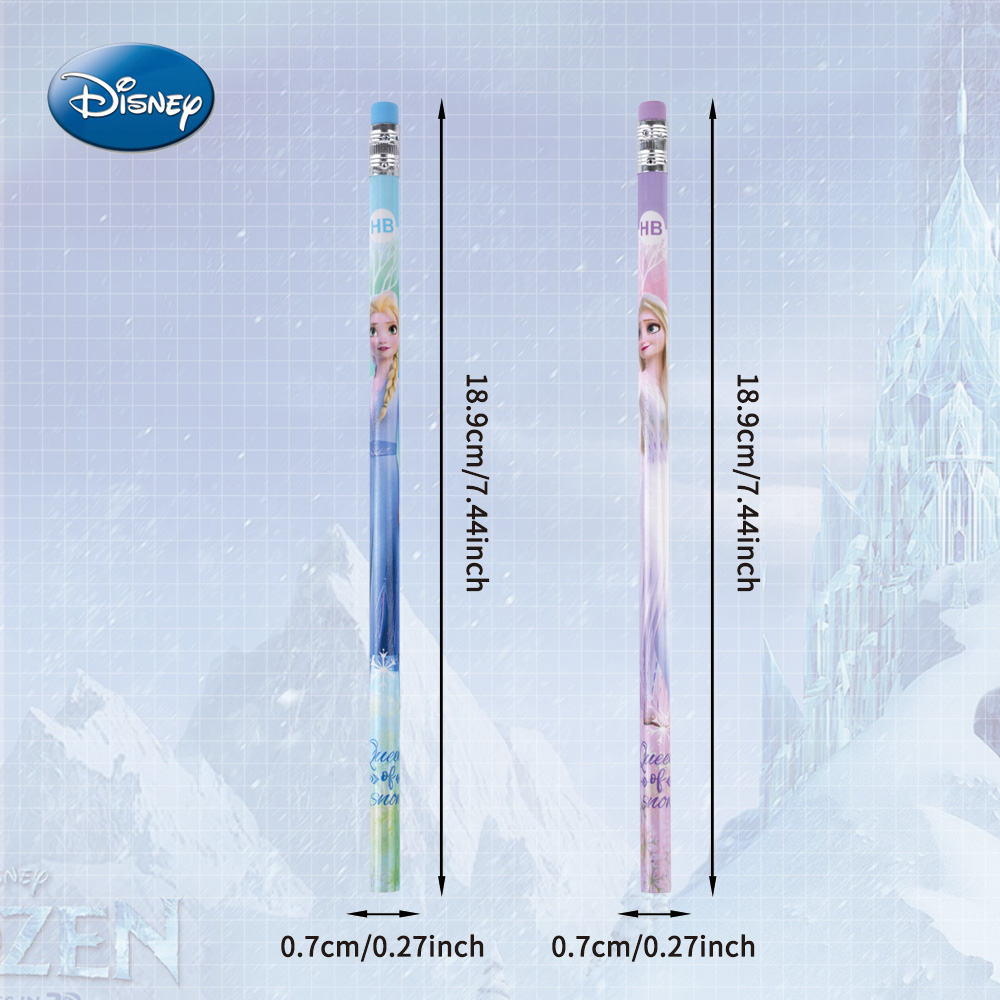 12本入り ディズニー アナと雪の女王 エルサ HB鉛筆、ゴ - Home Office Head のレビューと価格
