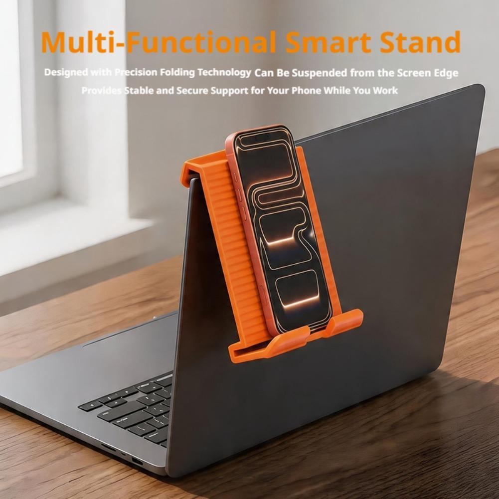 柔軟な折りたたみ式シリコン製電話ホルダー iPhone、iP - Laptop Stand Foldable のレビューと価格