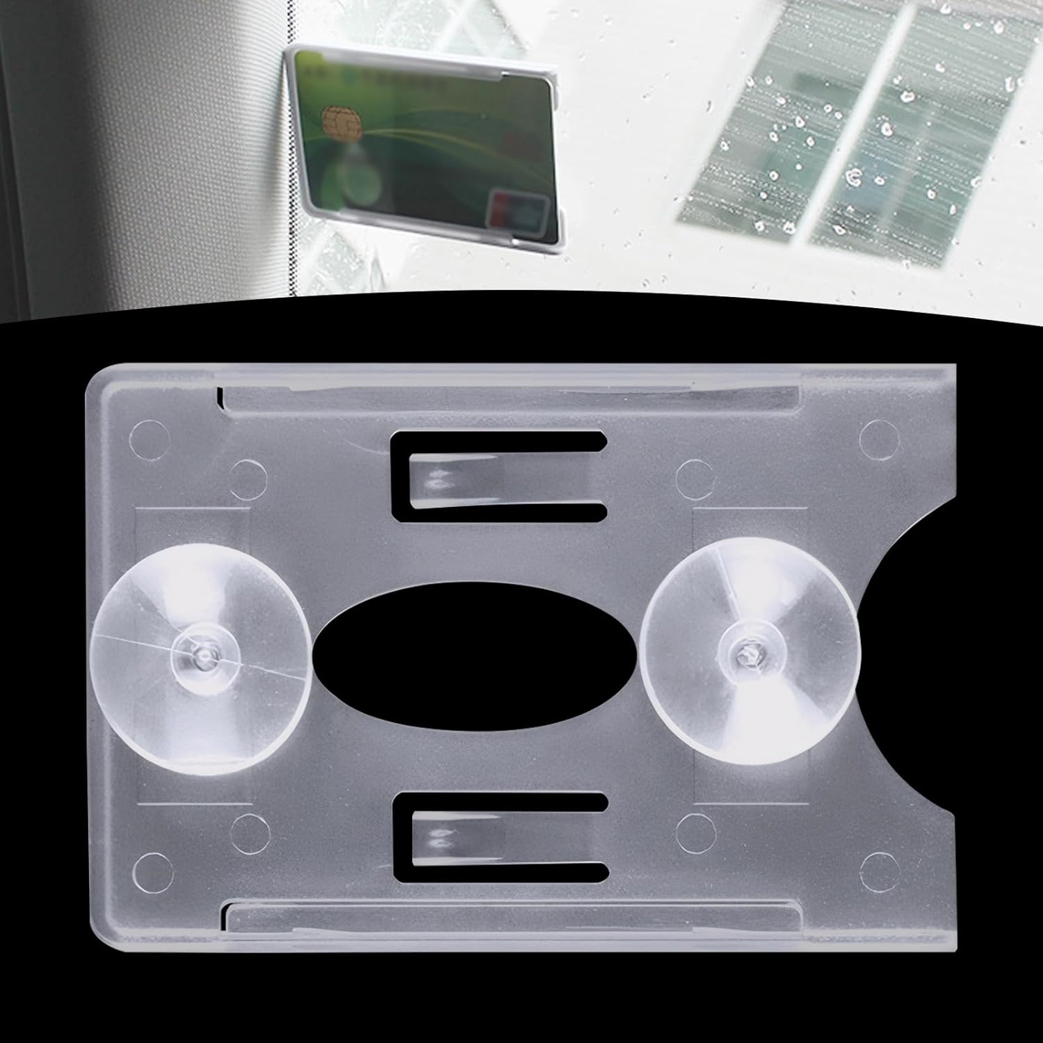 ユニバーサルカーカードホルダー フロントガラスチケットクリッ - Rolling File Cart のレビューと価格