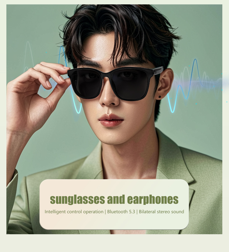 アンチブルーライトスマートメンズメガネ,音楽,ノイズリダクシ - Blue Light Glasses のレビューと価格