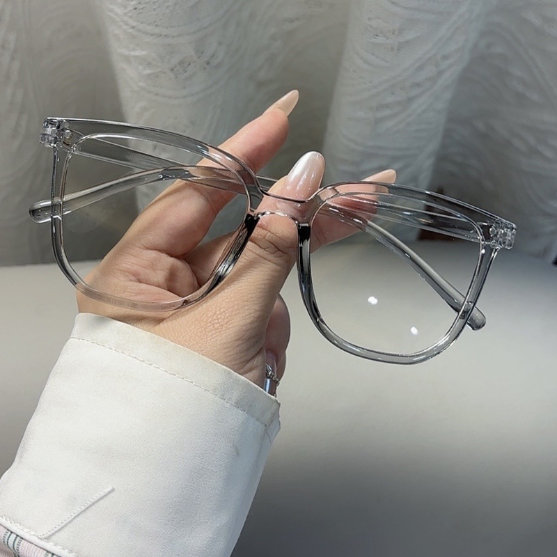 保護メガネ抗青色光メガネフレーム女性用通常の眼鏡フレーム完成 - Blue Light Glasses のレビューと価格