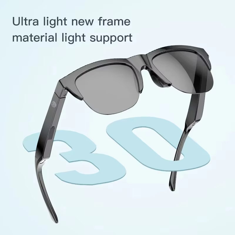 スマートサングラスメガネ Bluetooth 通話アウトドア - Blue Light Glasses のレビューと価格