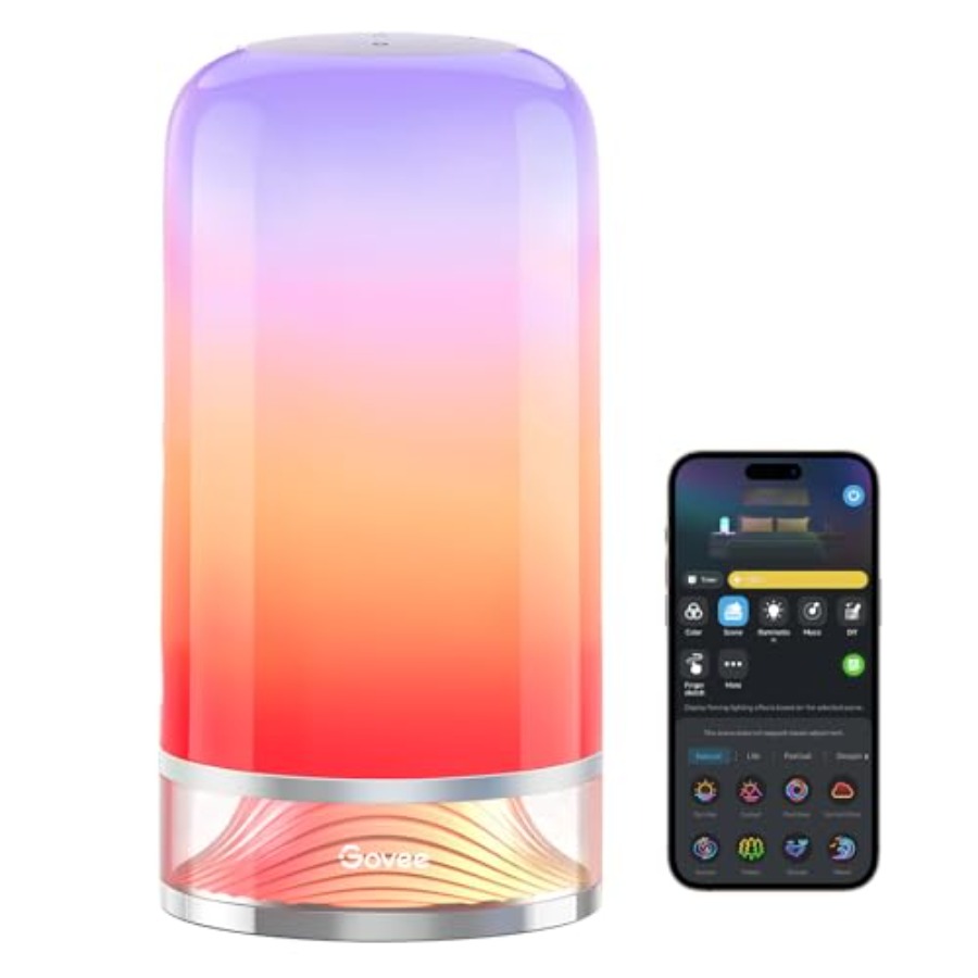 RGBICスマートテーブルランプ2、タッチ式ベッドサイド小型 - Desk Lamp Led のレビューと価格