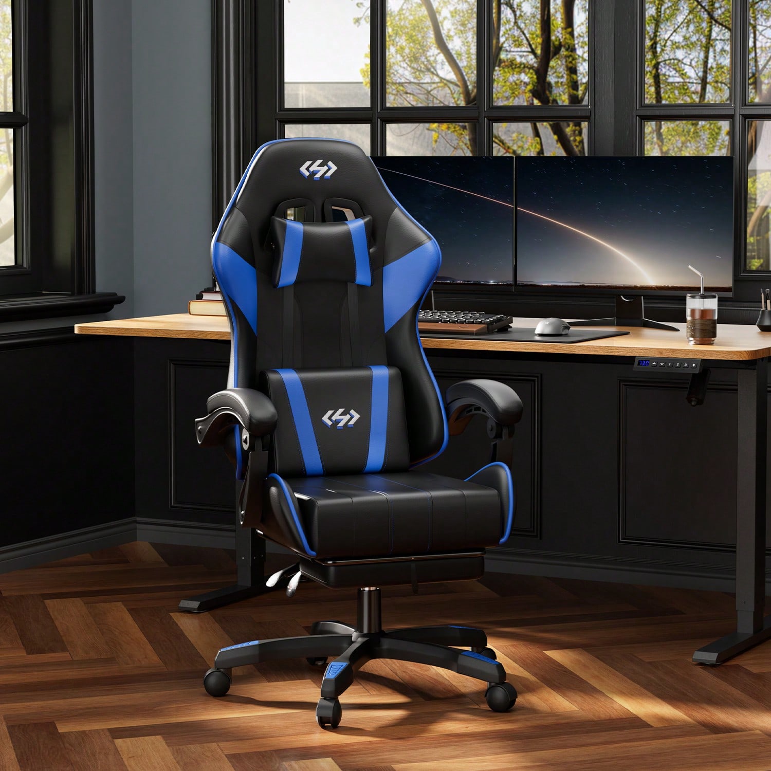 HLDIRECTゲーミングチェア、人間工学に基づいたコンピュ - Home Office Chair のレビューと価格