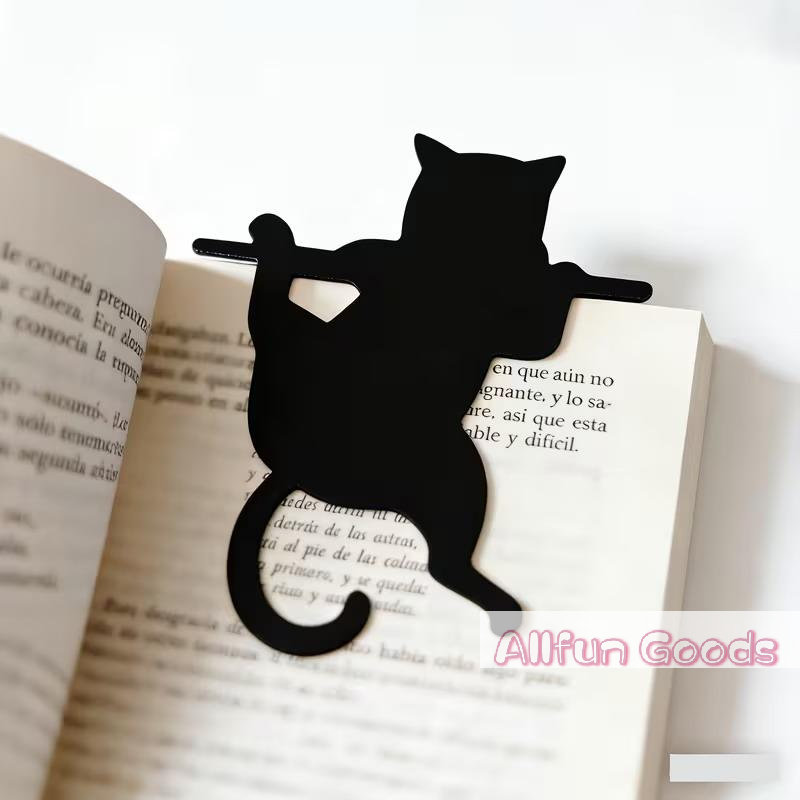 [TG835]かわいいクリエイティブな金属製黒猫ブックマーク - Home Office Library のレビューと価格
