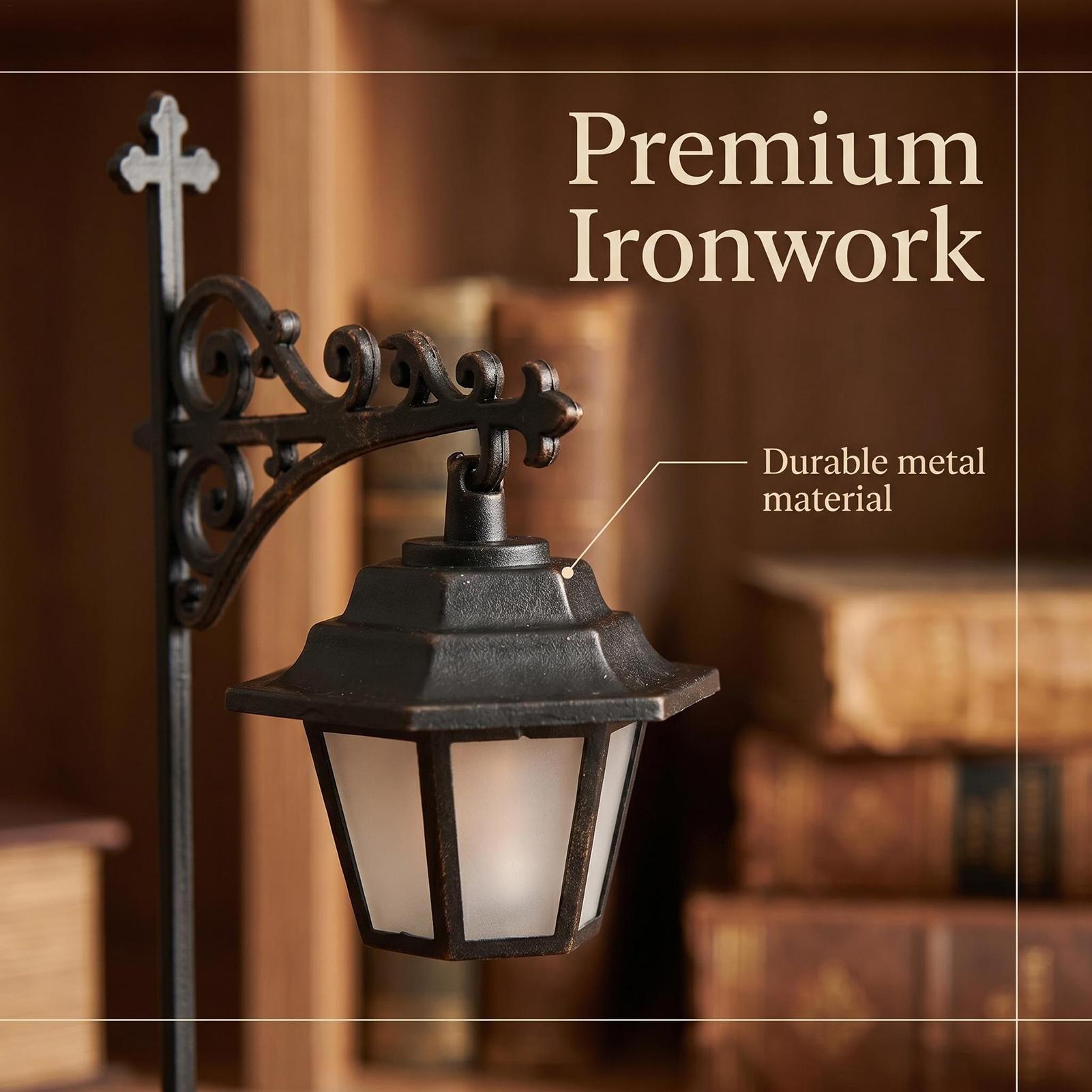 LEDウォームランタン装飾ブックシェルフ照明ブックシェルフラ - Home Office Library のレビューと価格