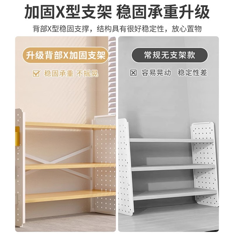 AOLIVIYA デスク収納ラック ブックケース デスク本棚 - Home Office Library のレビューと価格