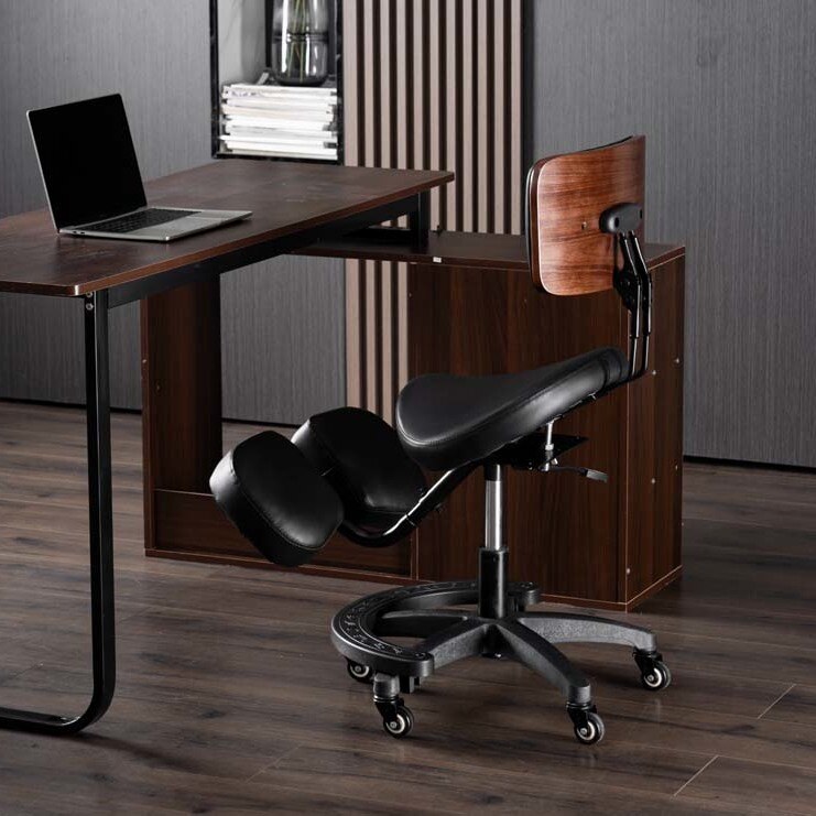 調整可能な人間工学に基づいたひざまずき椅子 姿勢矯正 ホーム - Home Office Chair のレビューと価格