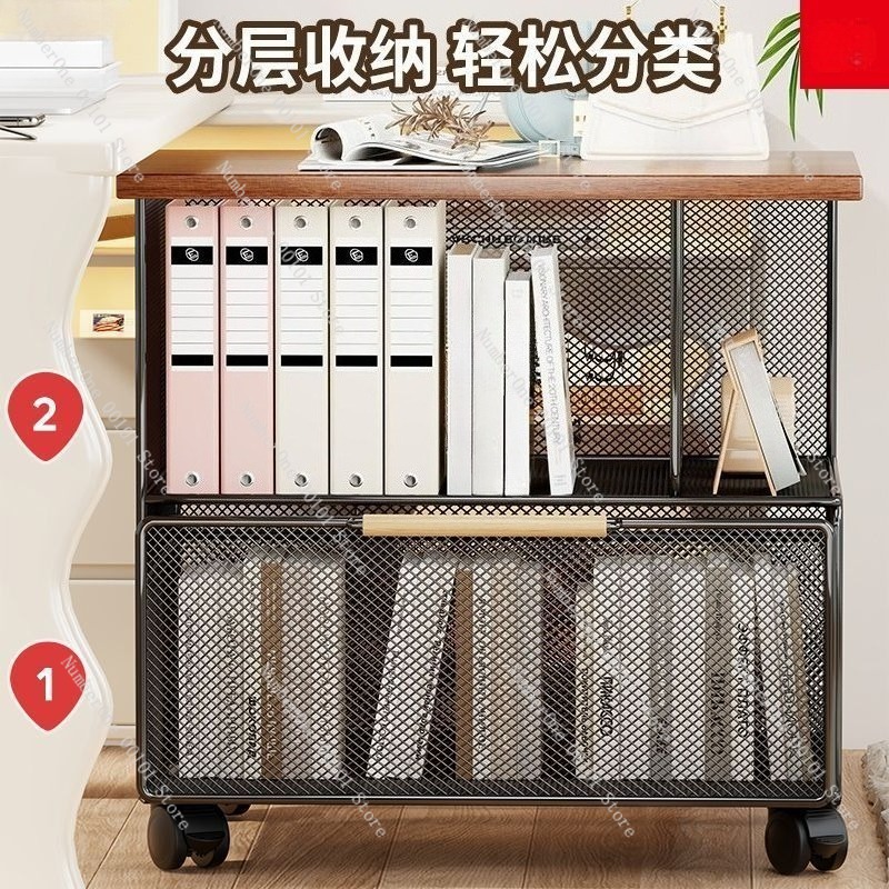 オフィスファイル収納キャビネットモバイル引き出しカートデスク - Rolling File Cart のレビューと価格