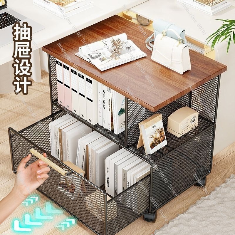 オフィスファイル収納キャビネットモバイル引き出しカートデスク - Rolling File Cart のレビューと価格