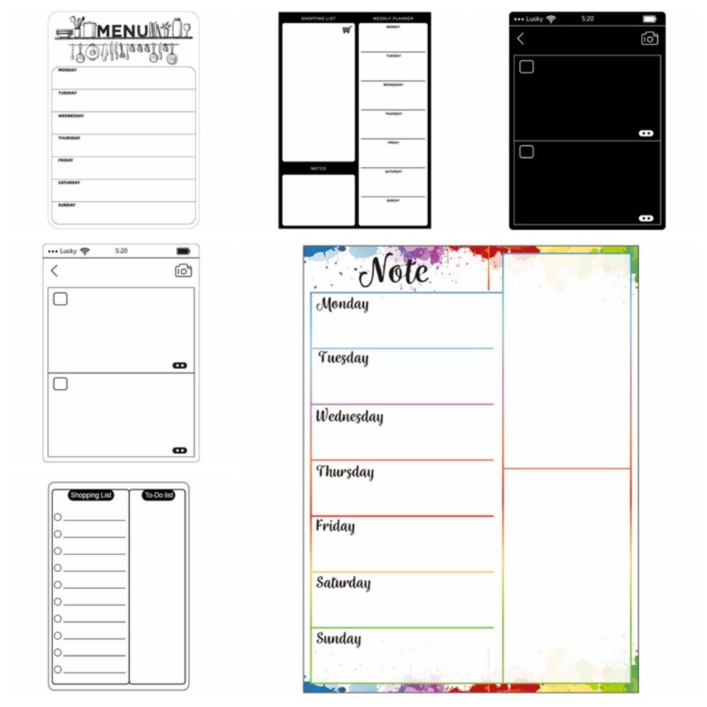 INSプランメモ帳メモ磁気ステッカーTO DO LIST食料 - Whiteboard Magnetic のレビューと価格