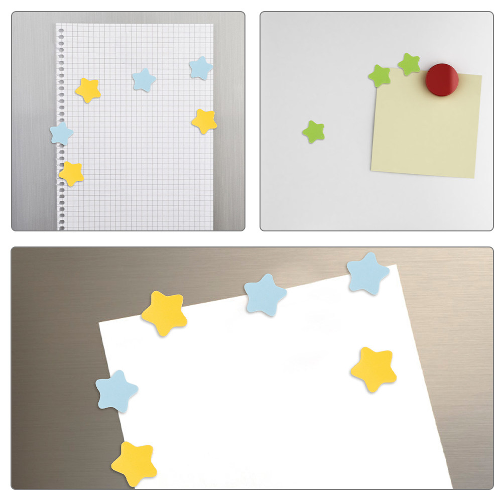 100個入り、カラフルでクリエイティブな星型マグネット。ご褒 - Whiteboard Magnetic のレビューと価格